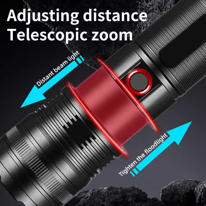 5000 Lumen LED Torch | 3 Modes, Water-Resistant 5000 Lumen LED Torch | 3 Modes, Water-Resistant