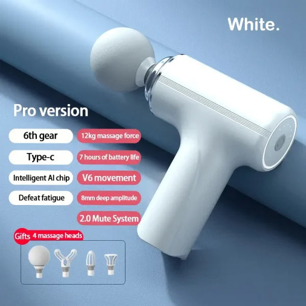 6-Speed Massage Gun | Deep Tissue Muscle Pain Reliefer 6-Speed Massage Gun | Deep Tissue Muscle Pain Reliefer