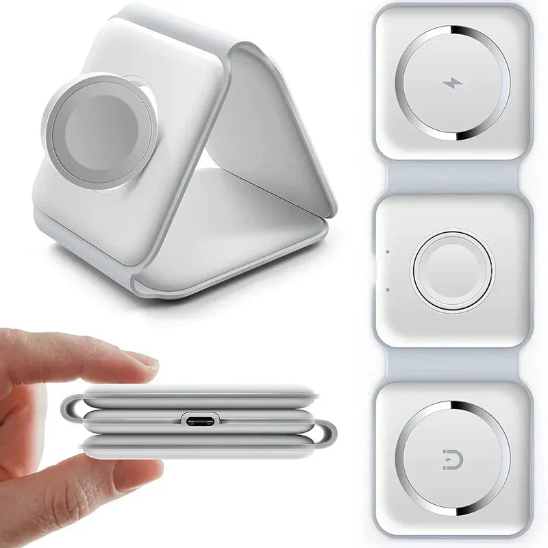 3-in-1 Magnetic Wireless Charger 3-in-1 Magnetic Wireless Charger