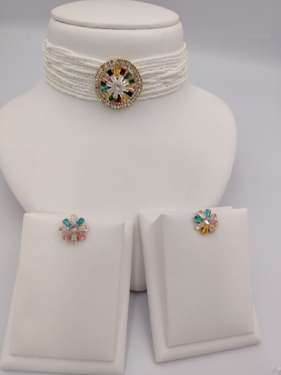 Pearl Choker Necklace Sets Pearl Choker Necklace Sets