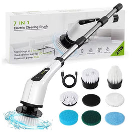 7-in-1 Electric Scrubber | Rechargeable Cleaning Brush