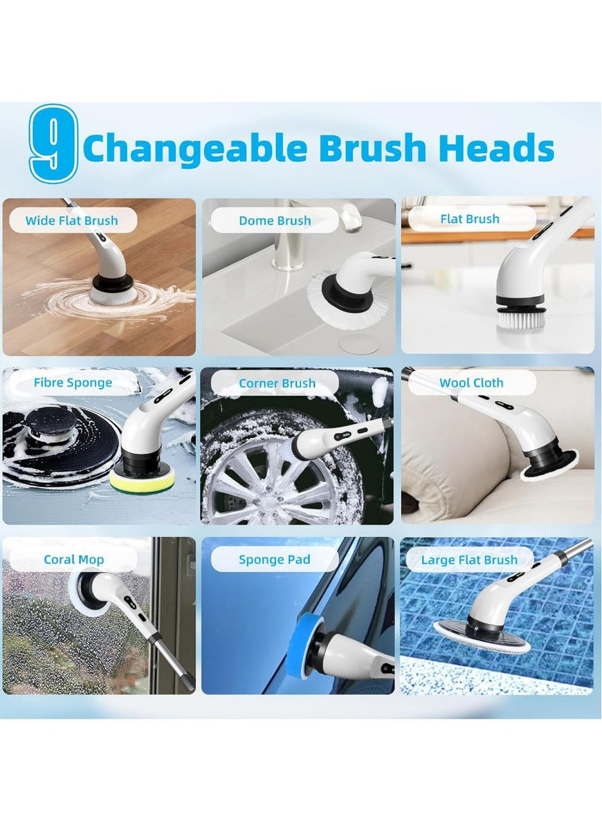 7-in-1 Electric Scrubber | Rechargeable Cleaning Brush