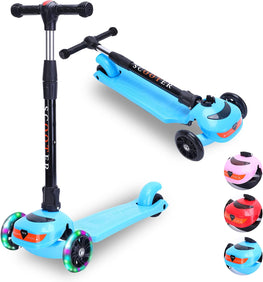 3-Wheel Kids Folding Scooter | Best for Ages 3–14