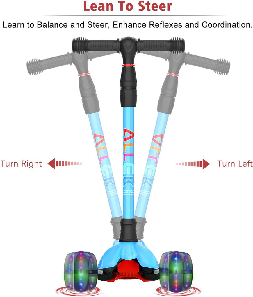 3-Wheel Kids Folding Scooter | Best for Ages 3–14