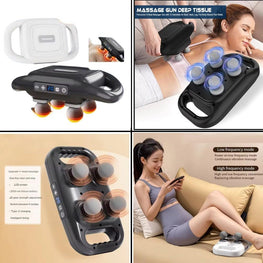 4-Head Massage Gun | Muscle Massager