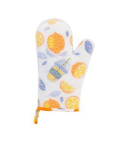 Silicone Cotton Double Layer Mitts Glove - 1 Pc